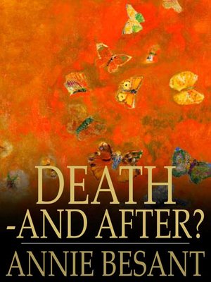 cover image of Death and After?